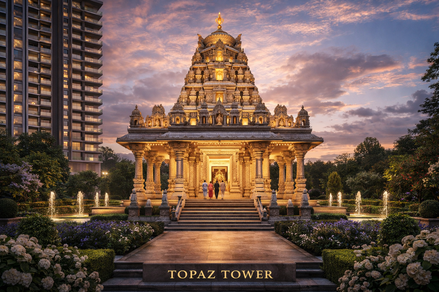Topaz Tower charholi 2&3BHK Premium Homes